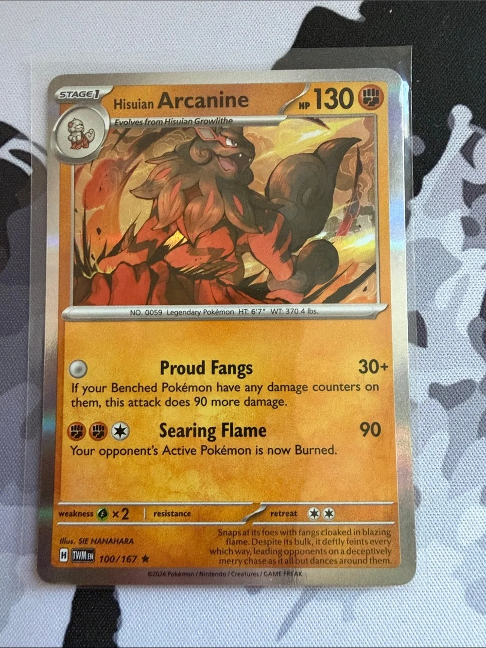 Growlithe & Arcanine Evolution Lot | 4 Cards | Holo Reverse Holo ✨5/$25✨